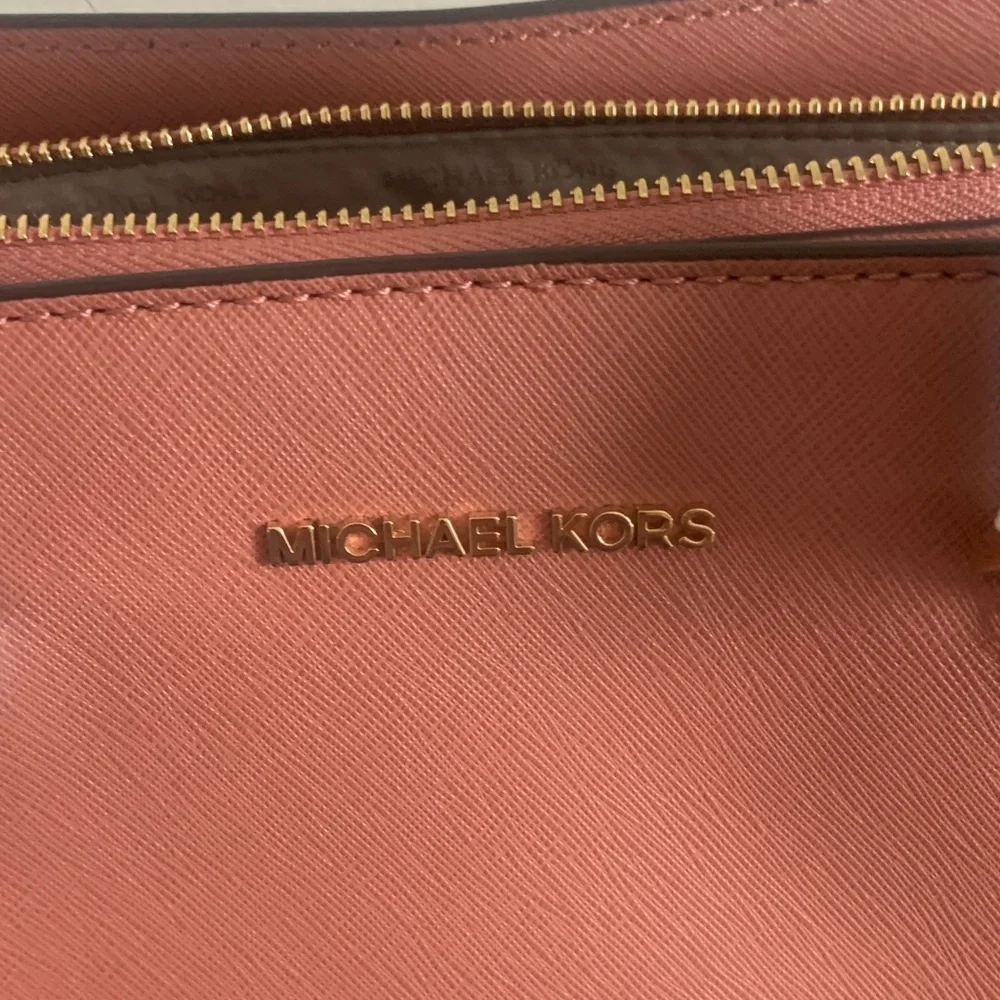 Michael Kors Antique Rose/Pink Satchel Bag.